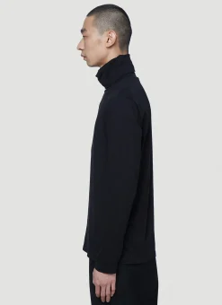 Roll Neck Long Sleeve T-Shirt