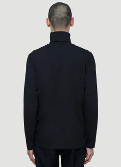 Roll Neck Long Sleeve T-Shirt