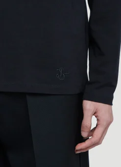 Roll Neck Long Sleeve T-Shirt
