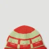 Rolled Brim Face Beanie Hat