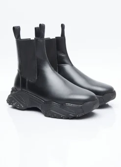 Romper Leather Chelsea Boots