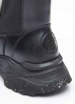 Romper Leather Chelsea Boots