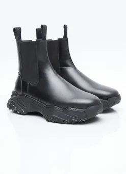 Romper Leather Chelsea Boots