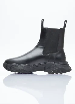 Romper Leather Chelsea Boots