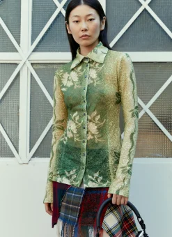Rosa Floral Lace Shirt