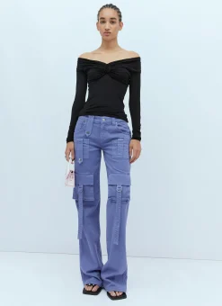 Rose Mesh Long Sleeve Top