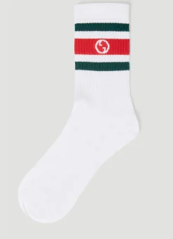 Round Interlocking G Socks
