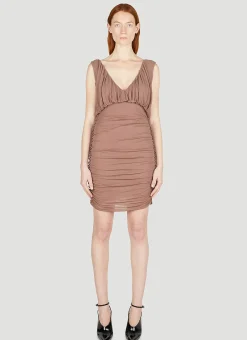 Ruched Mini Dress