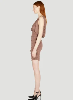 Ruched Mini Dress