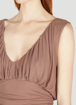 Ruched Mini Dress