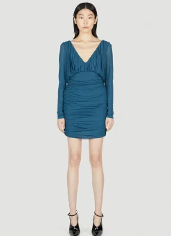 Ruched Mini Dress