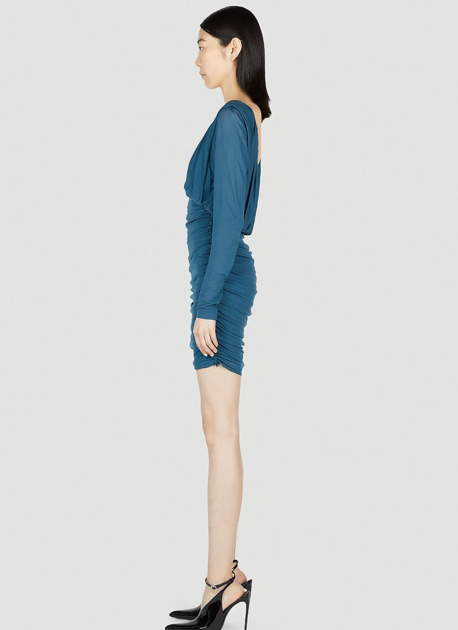 Ruched Mini Dress