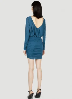 Ruched Mini Dress