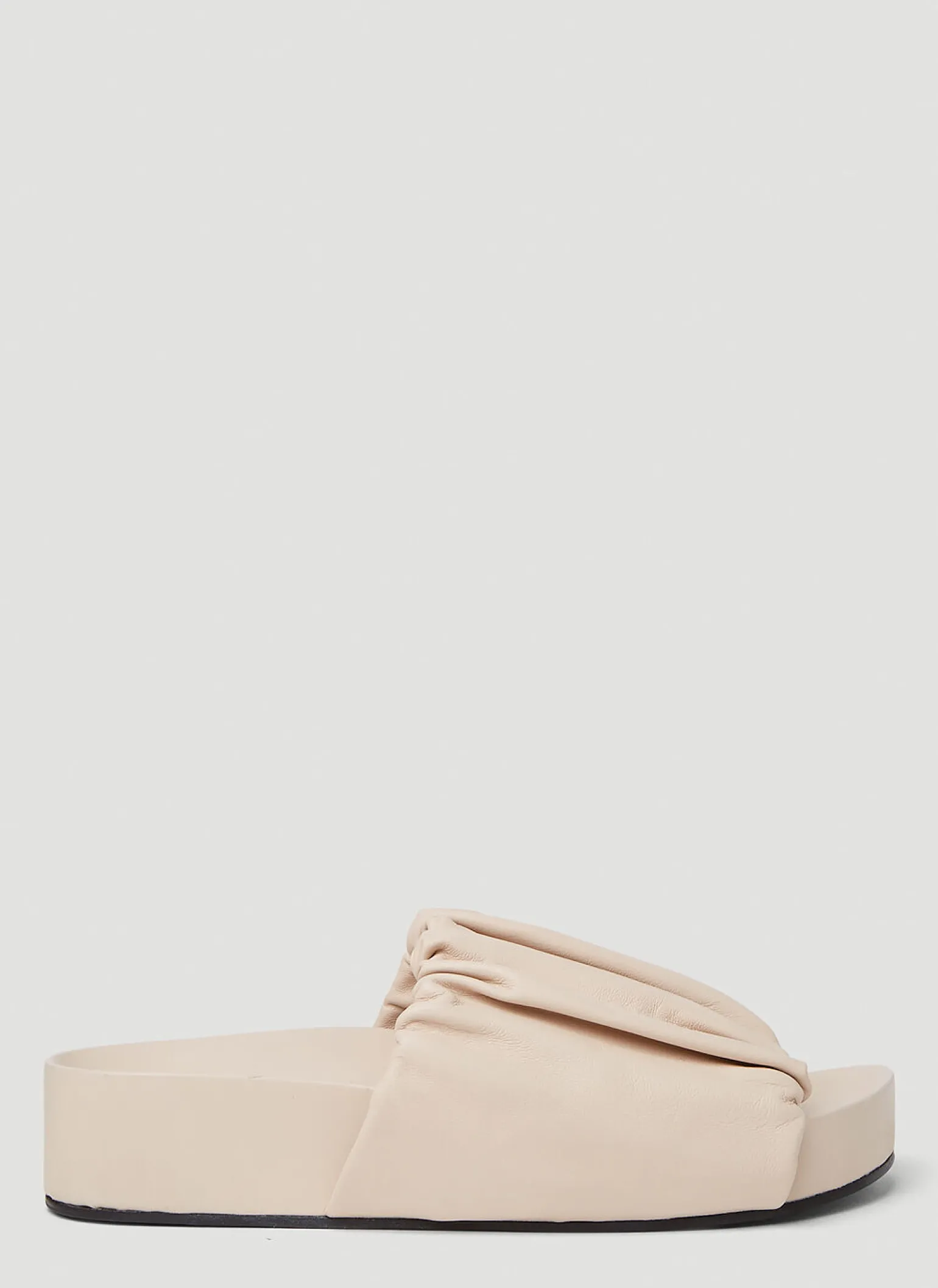 Ruched Sandals