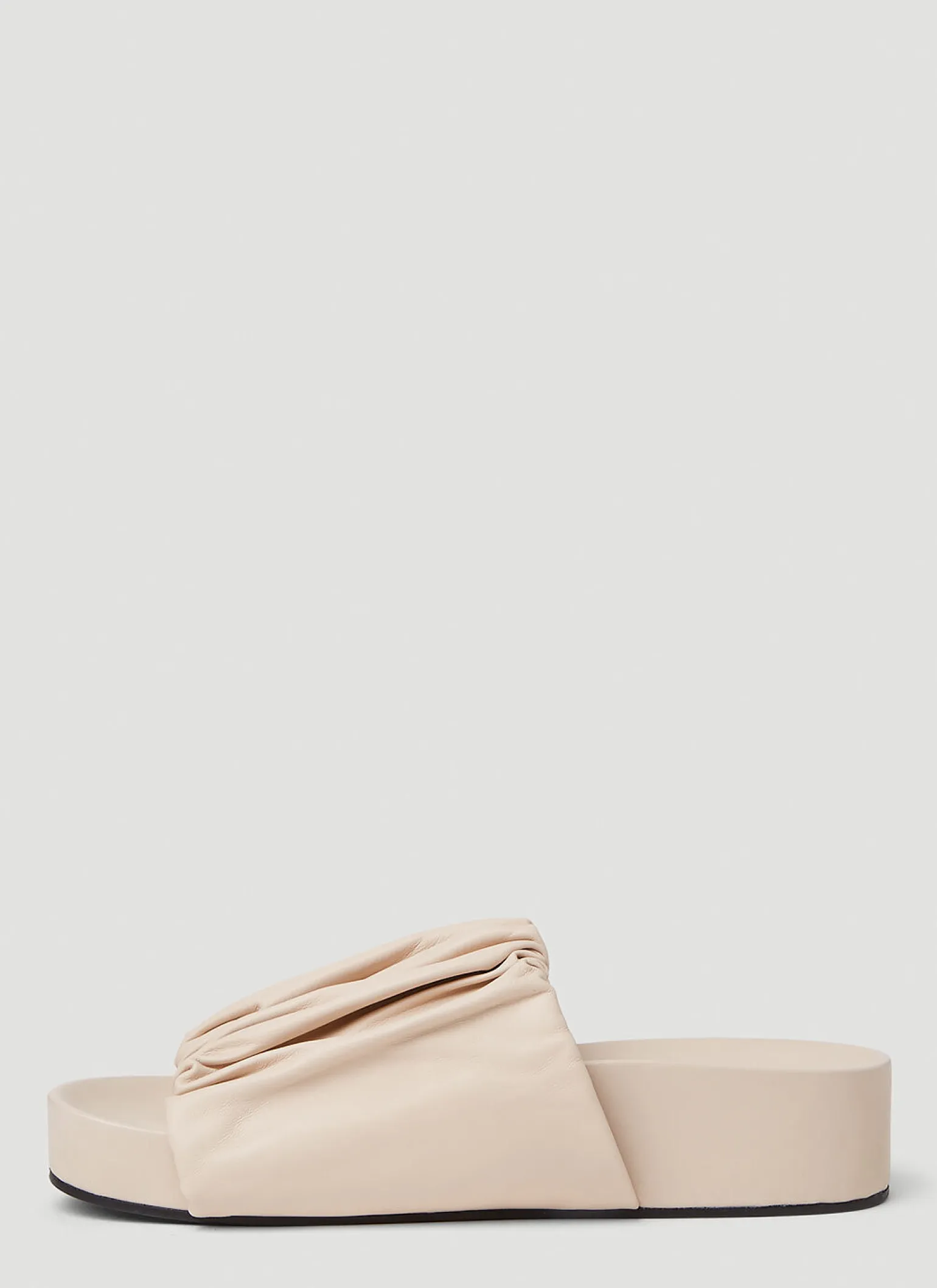 Ruched Sandals