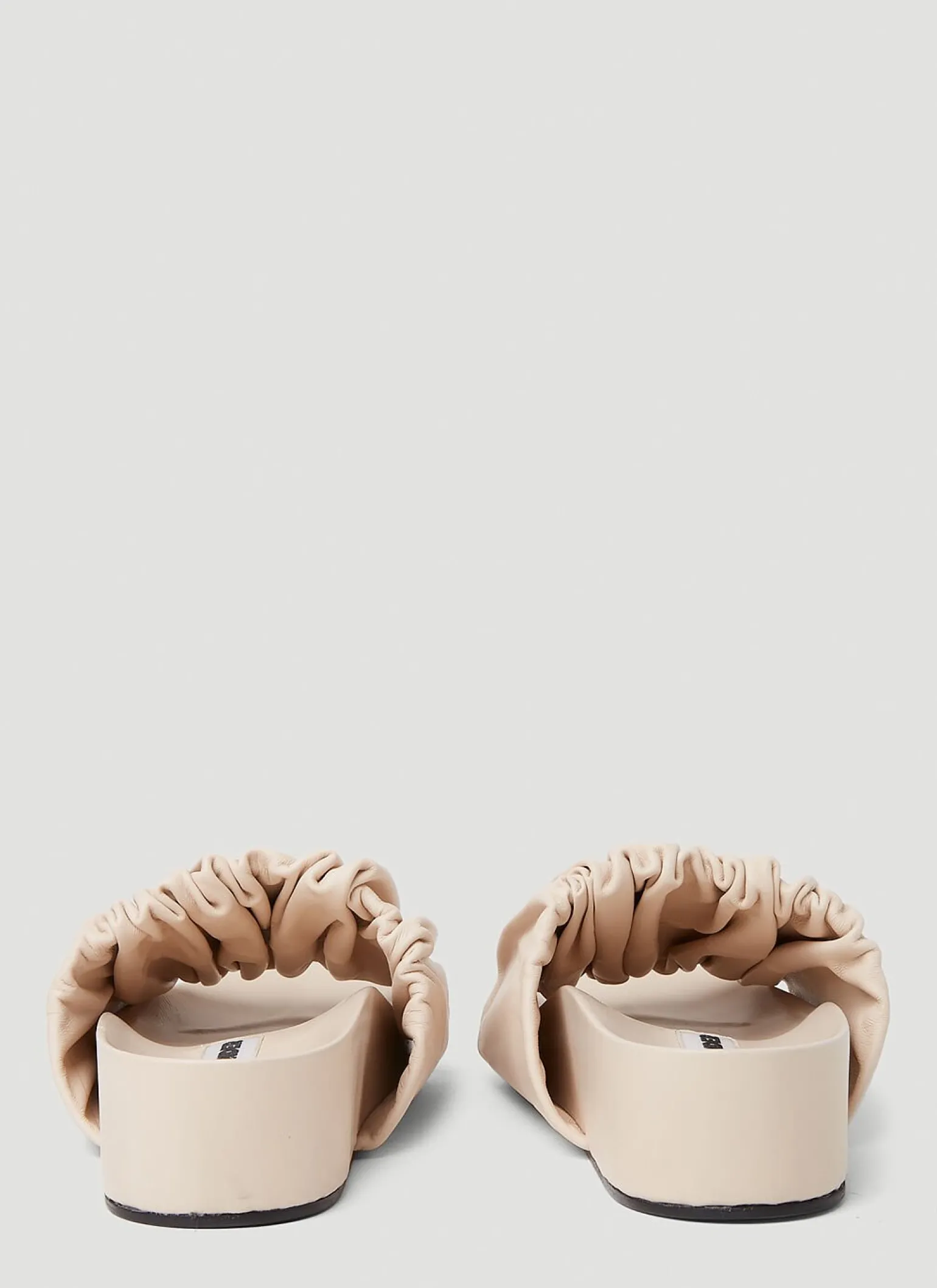 Ruched Sandals