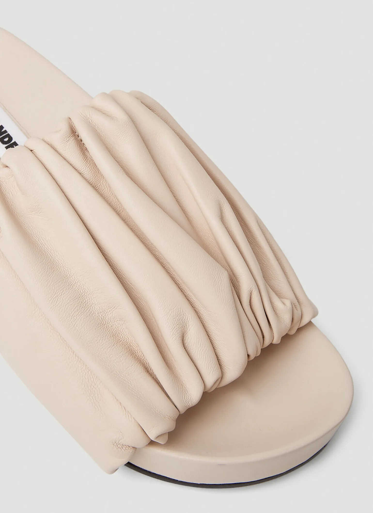 Ruched Sandals
