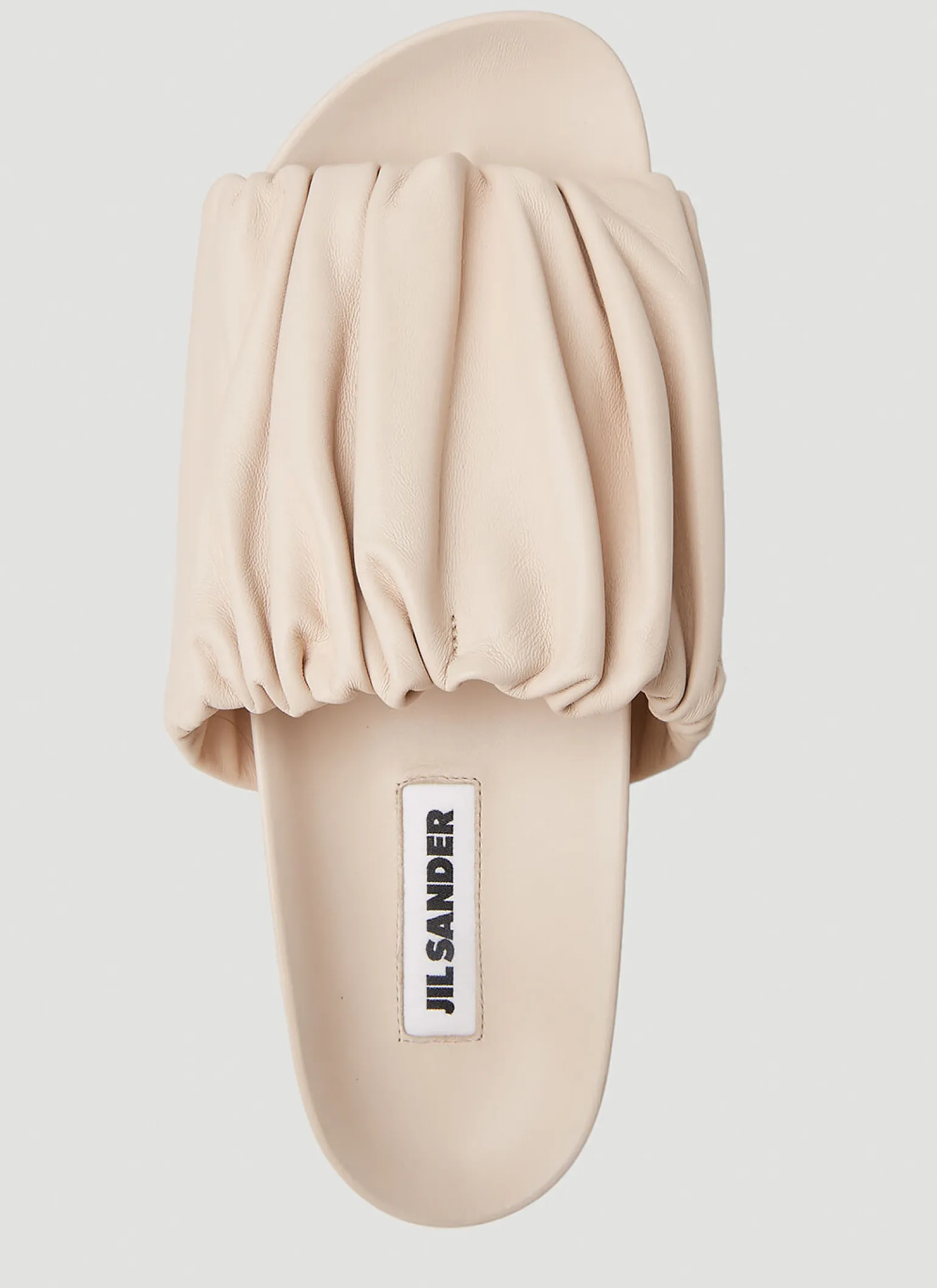 Ruched Sandals
