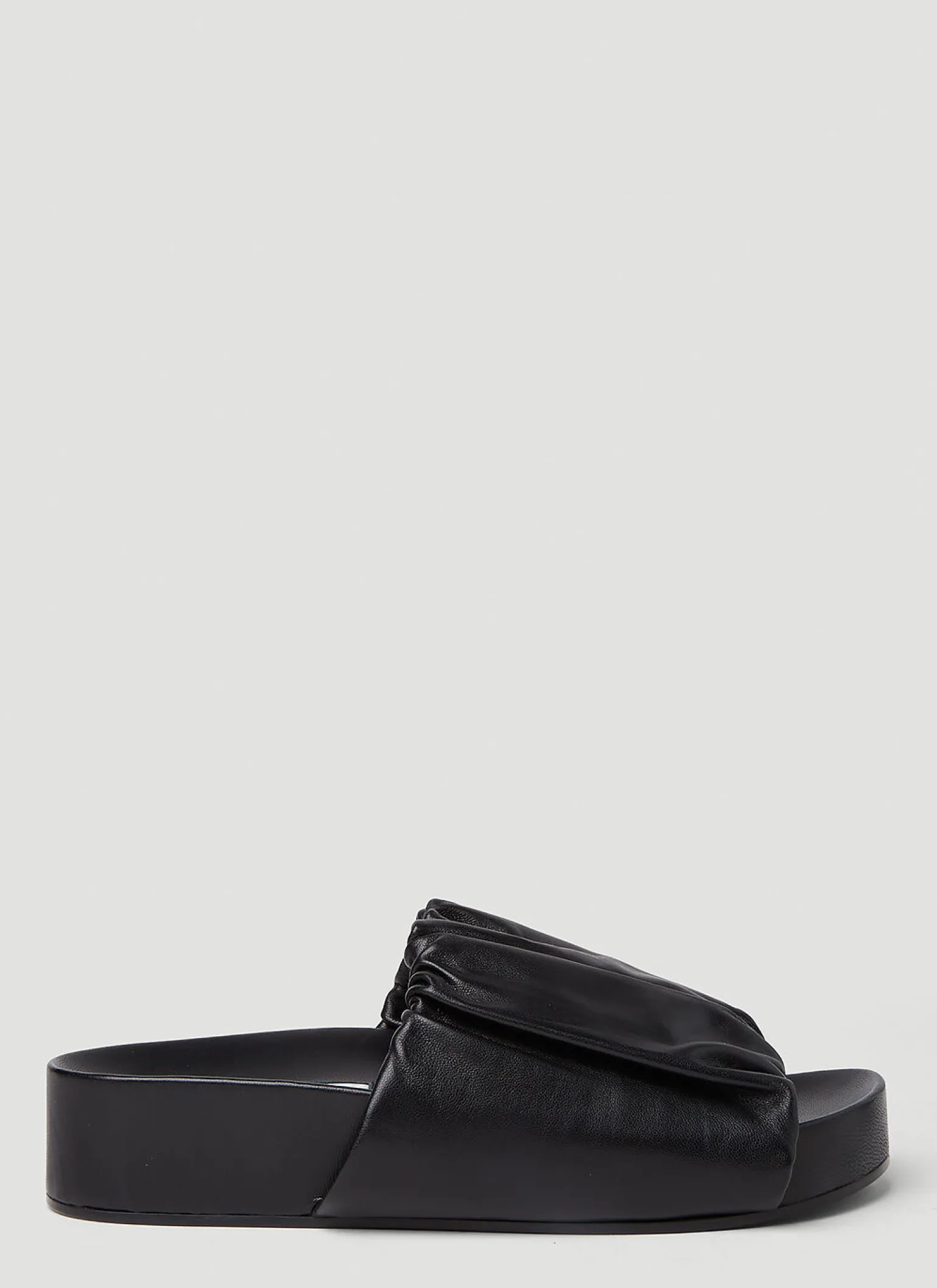 Ruched Sandals