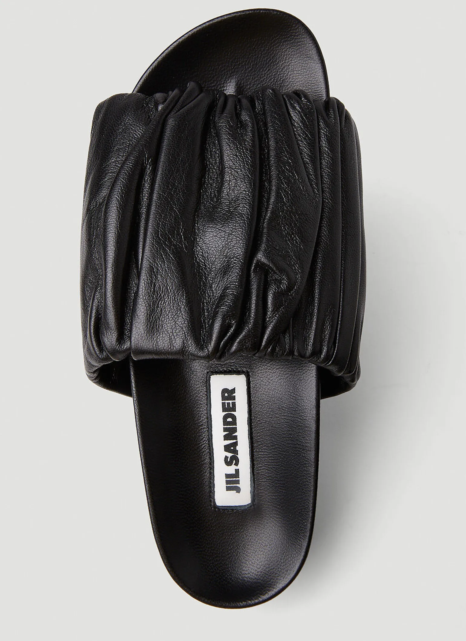 Ruched Sandals
