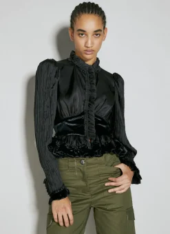 Ruffle Panel Construction Top