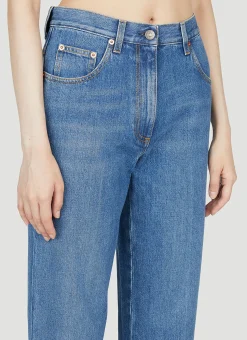 80S Fit Horsebit Jeans