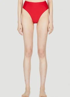 90'S High Waist Bikini Bottoms