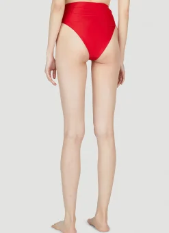 90'S High Waist Bikini Bottoms