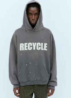 90'S Recycle Hooded Sweatshirt