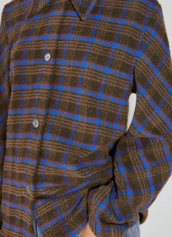 Sanctuary Check Boucle Shirt