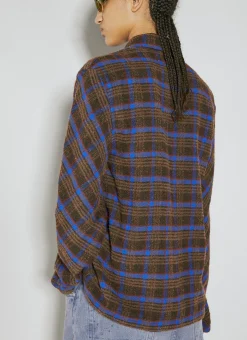 Sanctuary Check Boucle Shirt