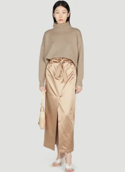 Satin Maxi Skirt