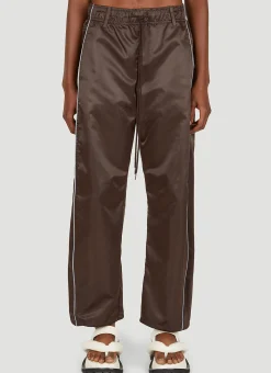 Satin Track Pants