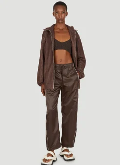 Satin Track Pants