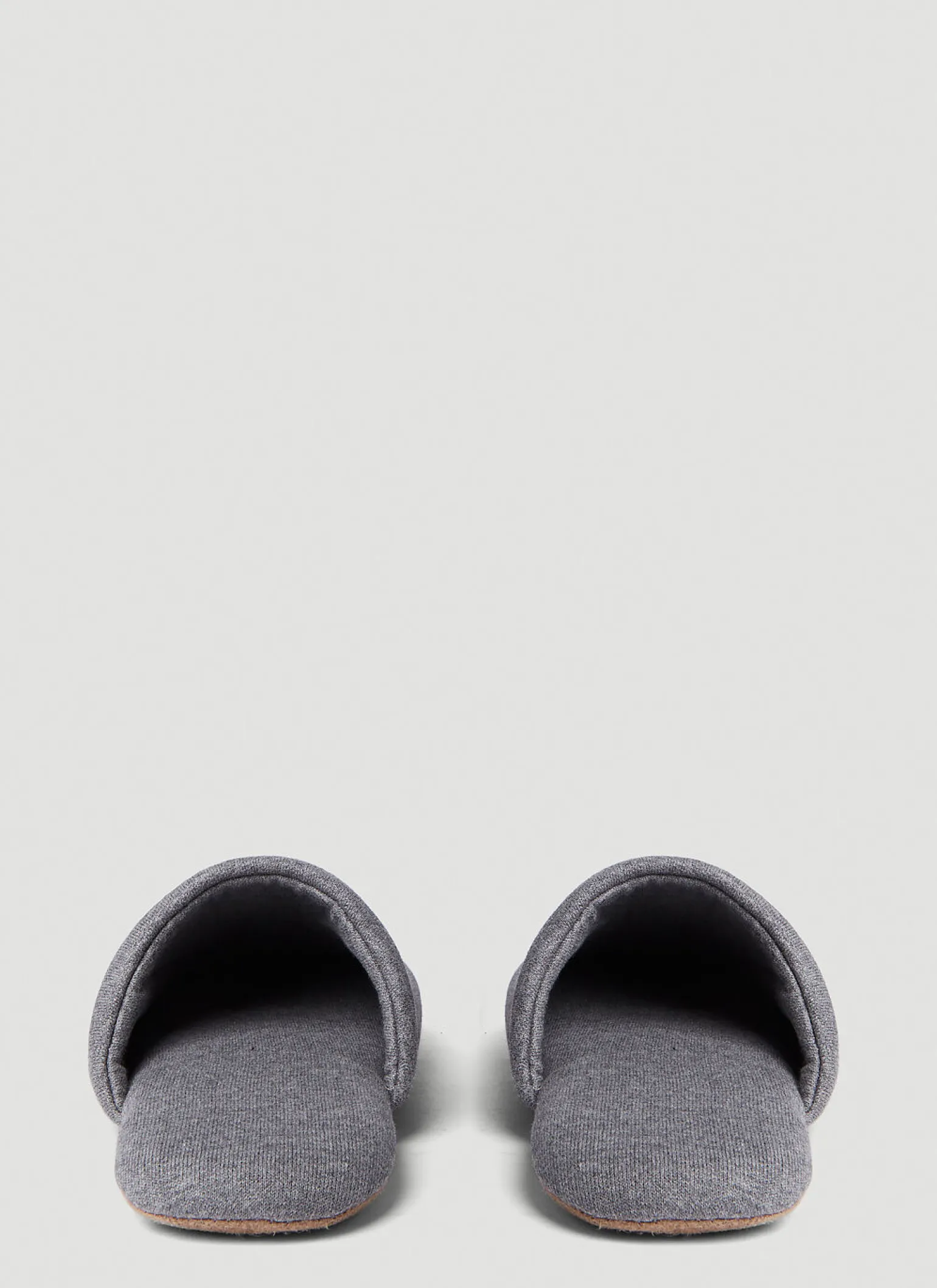 Script Embroidery Slippers