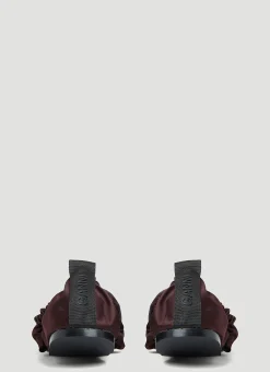 Scrunchie Ballerina Flats