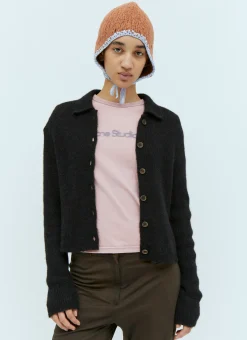 Self-Tie Knit Hat