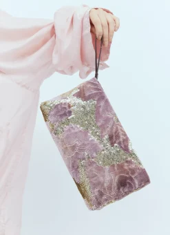 Sequin Embellished Clutch