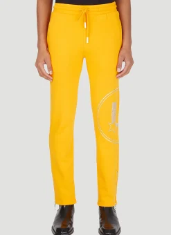 Sequin Graphic Track Pants