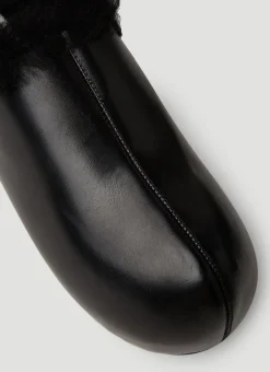 Shearling Clogs