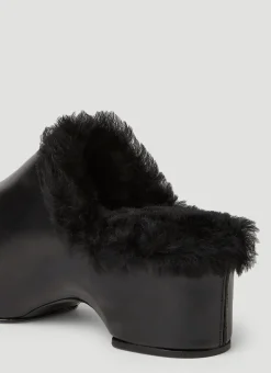 Shearling Clogs