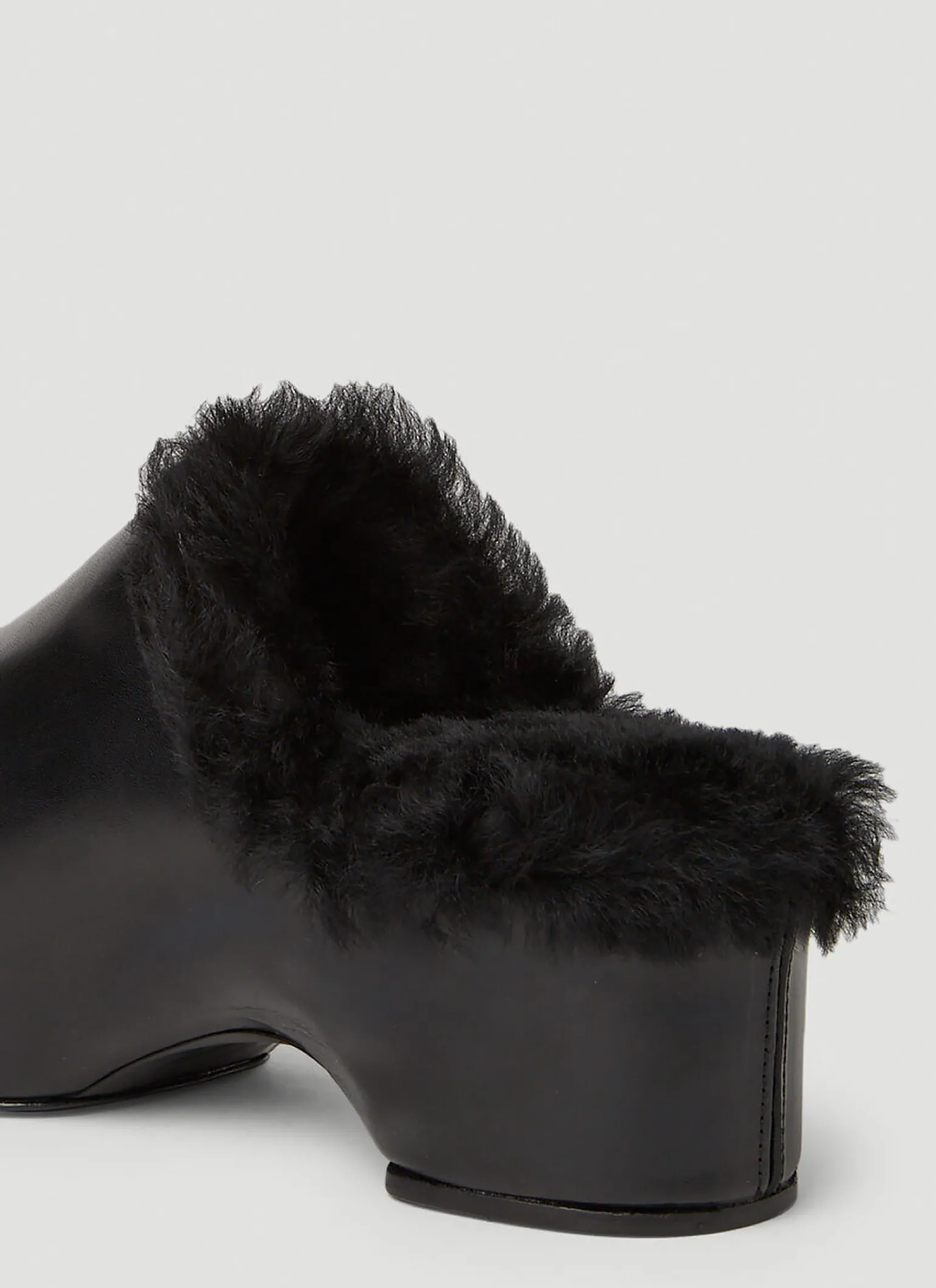 Shearling Clogs