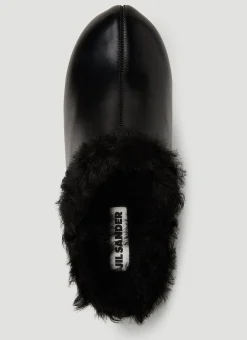 Shearling Clogs
