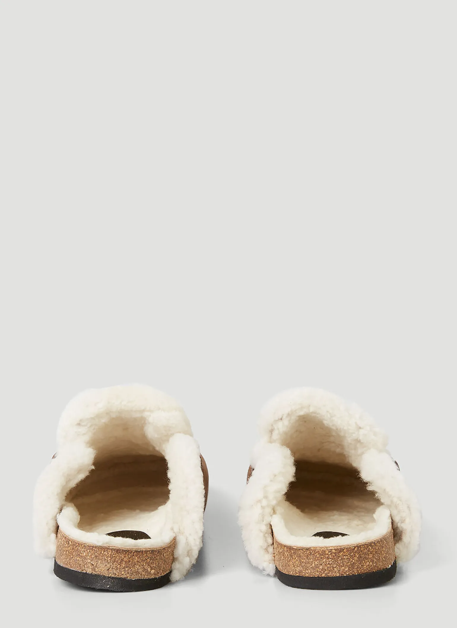 Shearling Leather Loafers