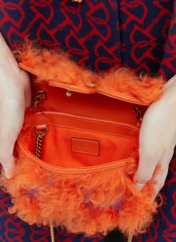 Shearling Mini Shoulder Bag