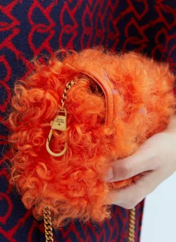 Shearling Mini Shoulder Bag