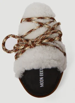 Shearling Mules