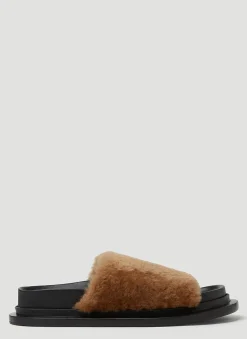 Shearling Sandals
