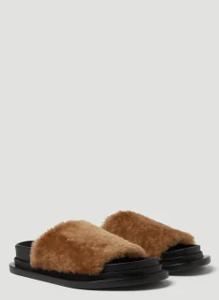 Shearling Sandals