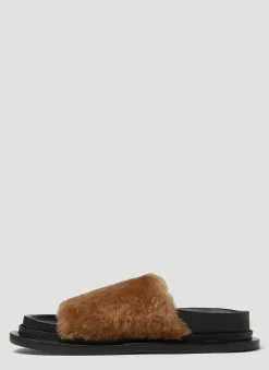 Shearling Sandals